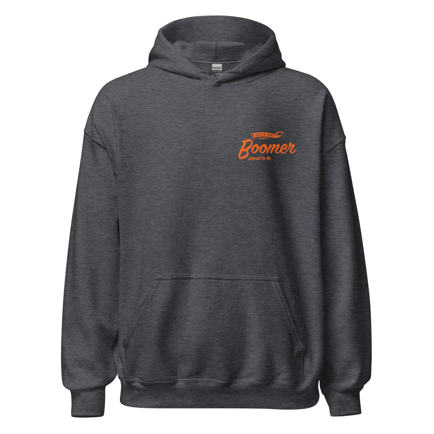 Hoodie - Orange logo