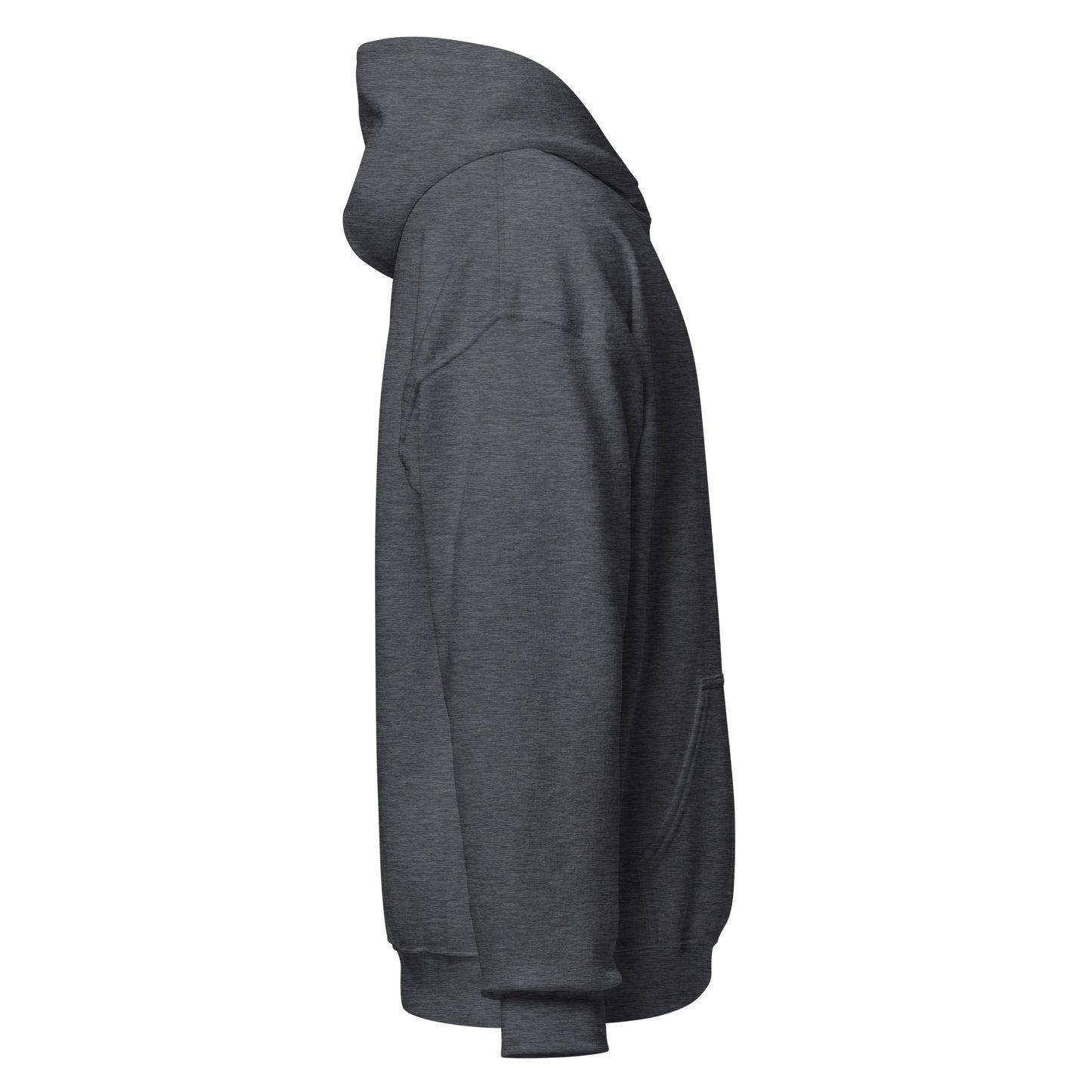 Hoodie - White & Orange logo