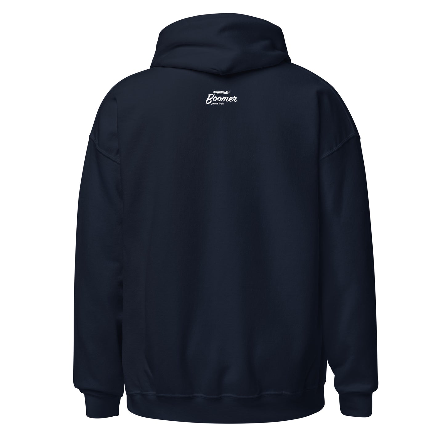 Hoodie - White & Red logo