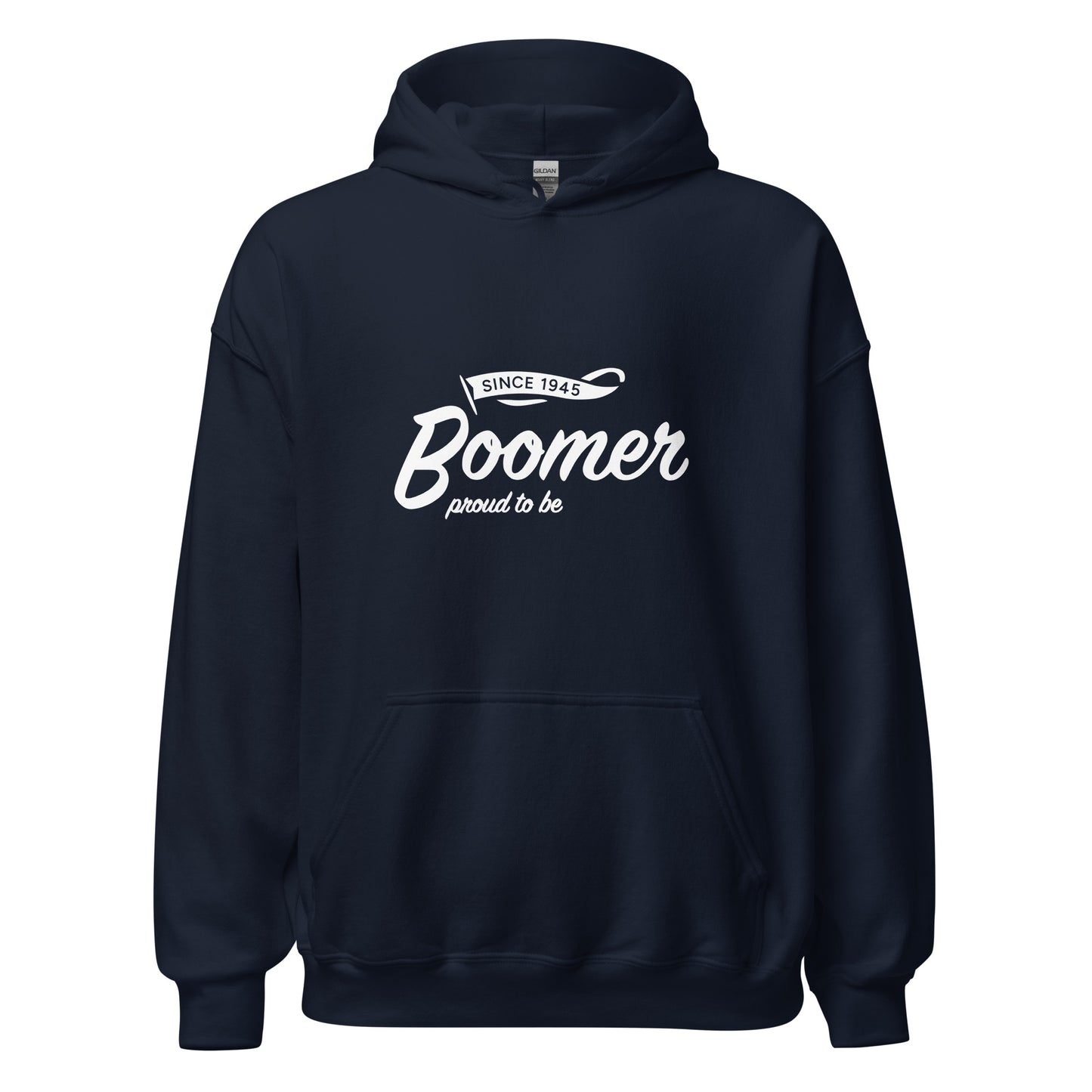 Hoodie - White big logo