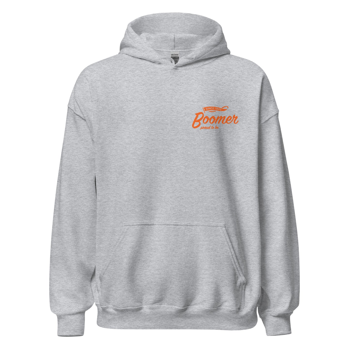 Hoodie - Orange logo