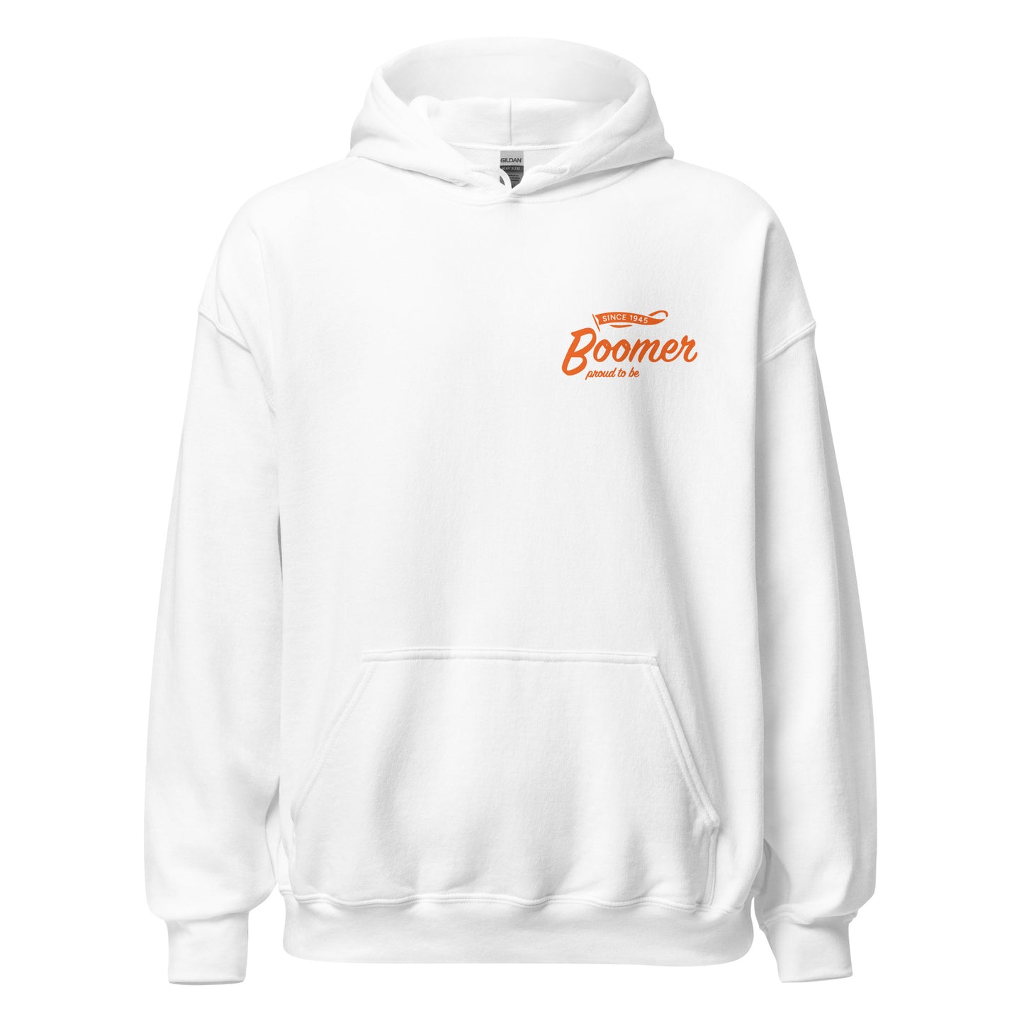 Hoodie - Orange logo