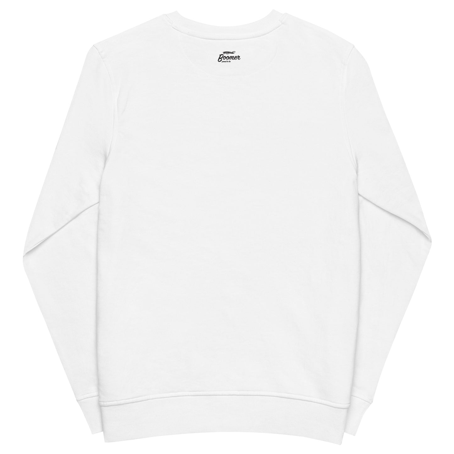 Organic Sweatshirt - Orange Logo
