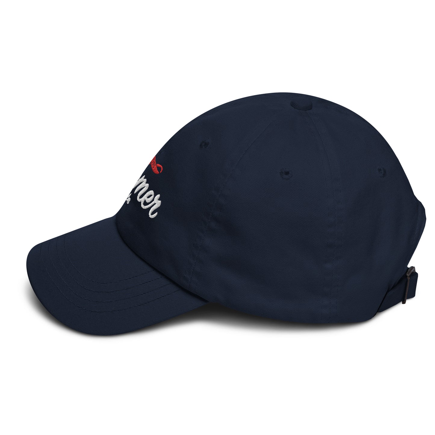 Hat - White & Red logo